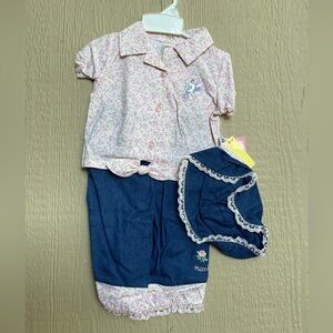 Y2k deadstock Disney Minnie Mouse 3 piece set Sizes 12m, 18m & 24m available